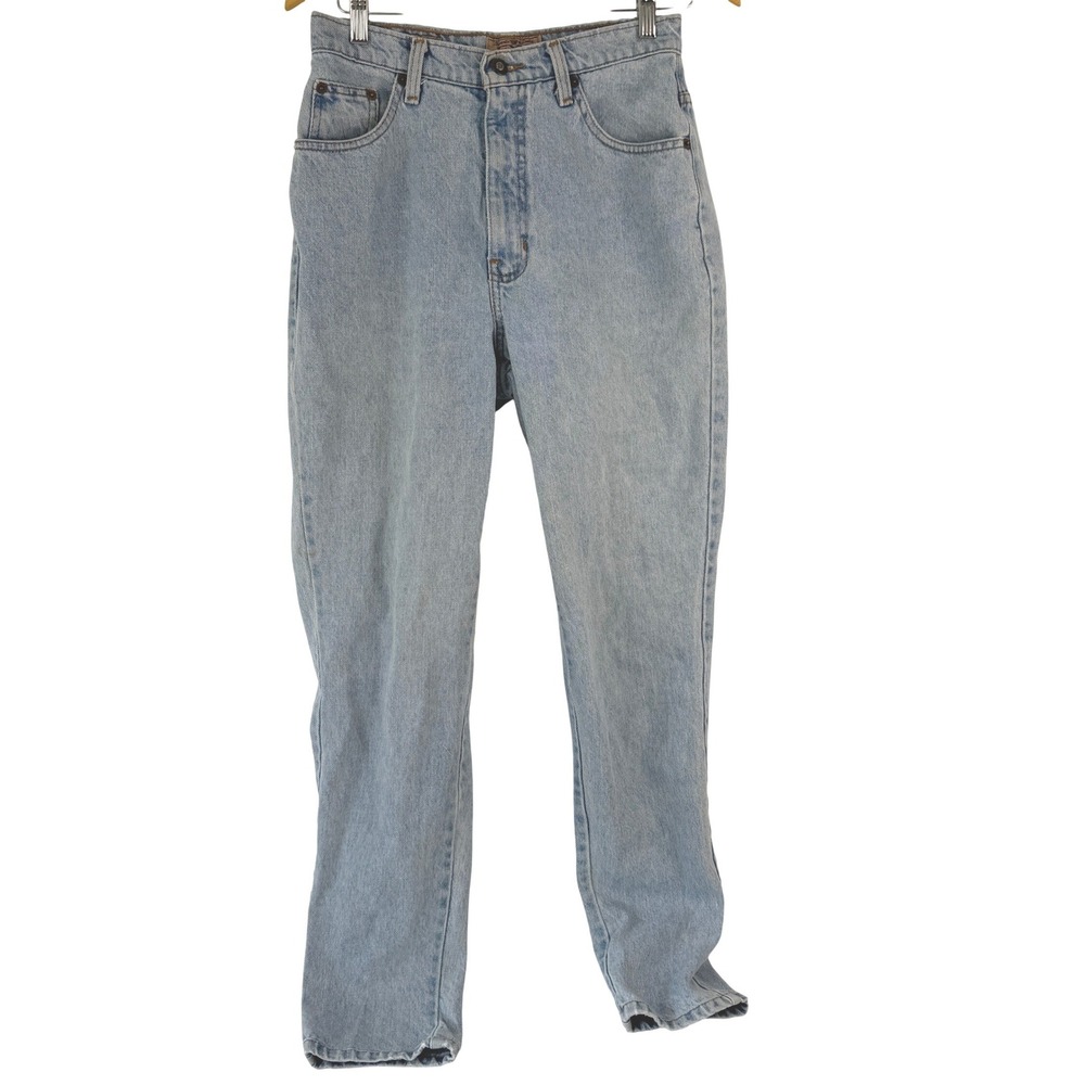 Vintage‎ EXP Jeans by Express High Rise Tapered Mom Jeans Light Wash 9/10